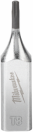 1/4 Inch Drive T8 TORX Bit Socket, Chrome, 1.625 Inch Length