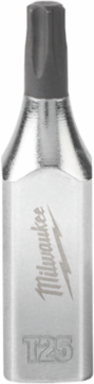 1/4 Inch Drive T25 TORX® Bit Socket, 1.625 Inch Length, S2 Steel