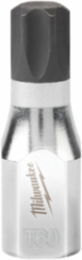 3/8 Inch Drive T60 TORX Bit Socket, 2.188 Inch Length, S2 Steel, Chrome Plated