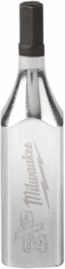 1/4 Inch Drive Hex Bit Socket 9/64 Inch, Chrome Plated, S2 Steel, 1.625 Inch Length