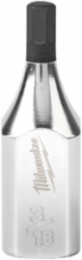 3/8 Inch Drive 3/16 Inch Hex Bit Socket, Chrome, S2 Steel, 1.750 Inch Length