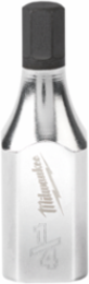 3/8 Inch Drive 1/4 Inch Hex Bit Socket, Chrome Plated, S2 Steel, 1.750 Inch Length