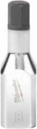 3/8 Inch Drive 8mm Hex Bit Socket, Chrome Plated, S2 Steel, Standard Type