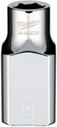 1/2 Inch Drive 9mm Metric Standard Socket, 6-Point, Chrome Vanadium Steel