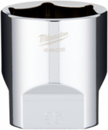 1/2 Inch Drive 36mm Standard Socket, Chrome Vanadium Steel, 6 Point