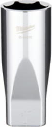 1/2 Inch Drive 1 Inch Deep Well Socket, 6-Point, Chrome Vanadium Steel
