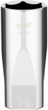 1/2 Inch Drive 1-1/16 Inch Deep Socket, 6 Point Chrome Vanadium Steel