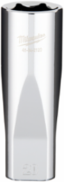 1/2 Inch Drive 20mm Deep Well Socket, 6 Point, Chrome Vanadium Steel