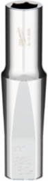 3/8 Inch Drive 11/32 Inch Deep Well Socket, Chrome Vanadium Steel
