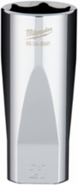 3/8 Inch Drive 21mm Deep Socket, Chrome Vanadium Steel, 6-Point