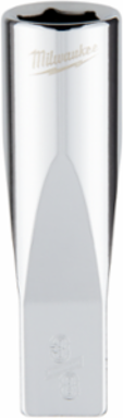 1/4 Inch Drive 3/8 Inch Deep Socket, Steel, 6-Point Design