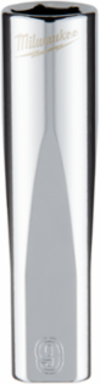 1/4 Inch Drive 9mm 6-Point Deep Socket, Chrome Finish