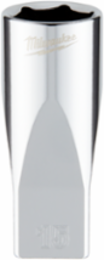 1/4 Inch Drive 15mm Deep Socket, 6-Point, Chrome Finish
