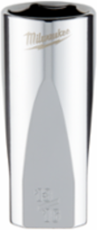 3/8 Inch Drive 13/16 Inch SAE 6-Point Deep Socket, Chrome Finish