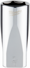 3/8 Inch Drive 7/8 Inch SAE 6-Point Deep Socket, Chrome Finish