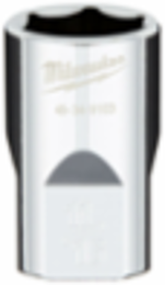 1/2 Inch Drive 11/16 Inch SAE 6-Point Socket, Chrome Vanadium Steel