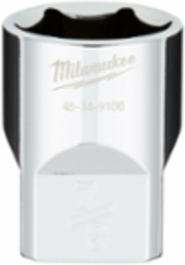 1/2 Inch Drive 7/8 Inch SAE 6-Point Socket, Chrome Vanadium Steel