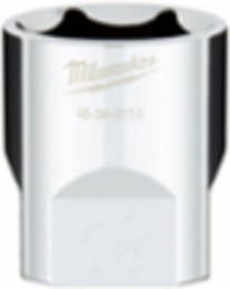1/2 Inch Drive 1-1/8 Inch SAE 6-Point Socket, Chrome Vanadium Steel