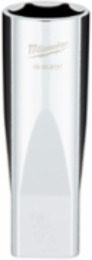 1/2 Inch Drive 13/16 Inch SAE 6-Point Deep Socket, Chrome Vanadium Steel