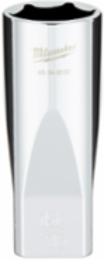 1/2 Inch Drive 15/16 Inch SAE Deep Socket, 6-Point, Chrome Vanadium Steel