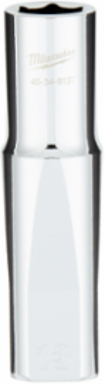 1/2 Inch Drive 13MM Metric Deep Socket, 6-Point, Chrome Vanadium Steel