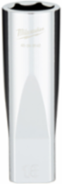 1/2 Inch Drive 18MM Metric Deep Socket, 6-Point, Chrome Vanadium Steel