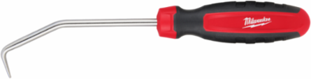 90 Hose Pick, 9.75 Inch Length, Chrome Plated, All-Metal Core