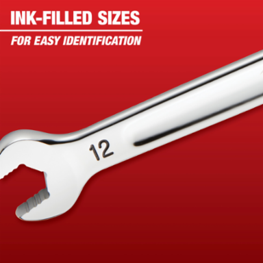 16mm x 18mm Double End Flare Nut Wrench, Chrome Vanadium Steel, Comfortable I-Beam Handle