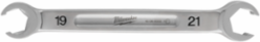 Double End Flare Nut Wrench 19mm x 21mm, Chrome Vanadium Steel