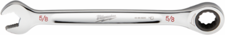 5/8 Inch SAE Ratcheting Combination Wrench, 144 Positions, Chrome Finish