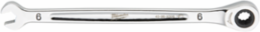 6MM Ratcheting Combination Wrench, 144 Positions, Chrome Vanadium Steel