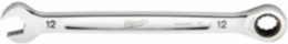 12MM Metric Ratcheting Combination Wrench, Steel, 2.5 Degrees Arc Swing