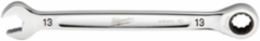 13MM Ratcheting Combination Wrench, Chrome Steel, 144 Positions, Lifetime Guarantee