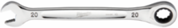 20MM Metric Ratcheting Combination Wrench, 144 Positions, Steel Construction