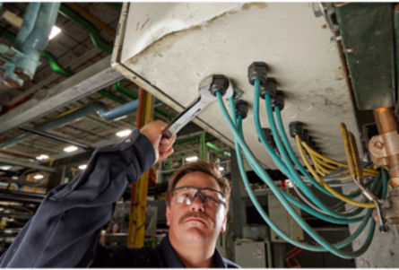 7/16 Inch Combination Wrench, 6.5 Inch Length, Steel, MAXBITE™ Open-End Grip