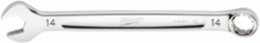 14MM Combination Wrench, MAXBITE Open-End Grip, I-Beam Handle, Chrome Finish