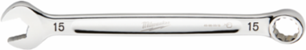 15MM Combination Wrench with MAXBITE™ Grip, Chrome Steel Construction