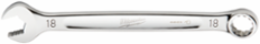 18MM Combination Wrench, Steel, Chrome Finish, 25% More Torque