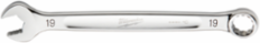 19MM Combination Wrench, MAXBITE™ Grip, Steel, Chrome Finish, 12 Point