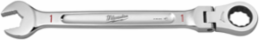 1 Inch Flex Head Ratcheting Combination Wrench, Chrome Vanadium Steel, 144 Positions