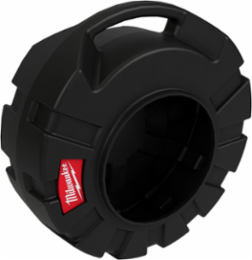 Medium Cable Container, 7/8 Inch Sections, 6 lbs, Plastic, Drainage Port