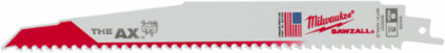9 Inch 5 TPI AXTM SAWZALL Blade Set for Wood (5 Pack), Bi-Metal