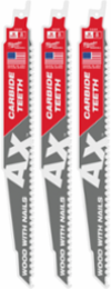 9 Inch 5 TPI Carbide Teeth SAWZALL Blade for Wood with Nails