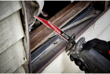 9 Inch WRECKERTM SAWZALL  Blade, 6 TPI, All-Purpose, Carbide Tipped