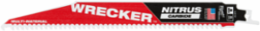 9 Inch WRECKERTM SAWZALL Blade, 6 TPI, All-Purpose, Carbide Tipped
