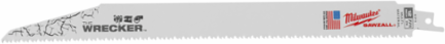 12 Inch 7/11 TPI WRECKER SAWZALL Blade Set for Multi-Material (5 PK)