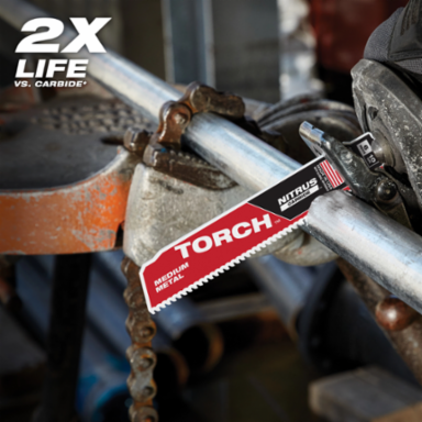 9 Inch 10 TPI TORCH™ SAWZALL® Blade Set for Medium Metal (3 PK)