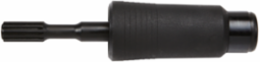 Spline to SDS Max Adapter, Steel, 1/8 Inch Shank Diameter