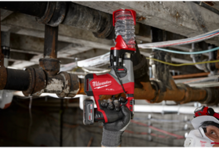 SDS-Plus DUST TRAP™ Drilling Shroud, 12.48 Inch Length, Universal Fit, OSHA Compliant