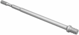 Spline Thin Wall Core Bit Adapter Shank 12 Inch with 1/4 Inch Shank Diameter